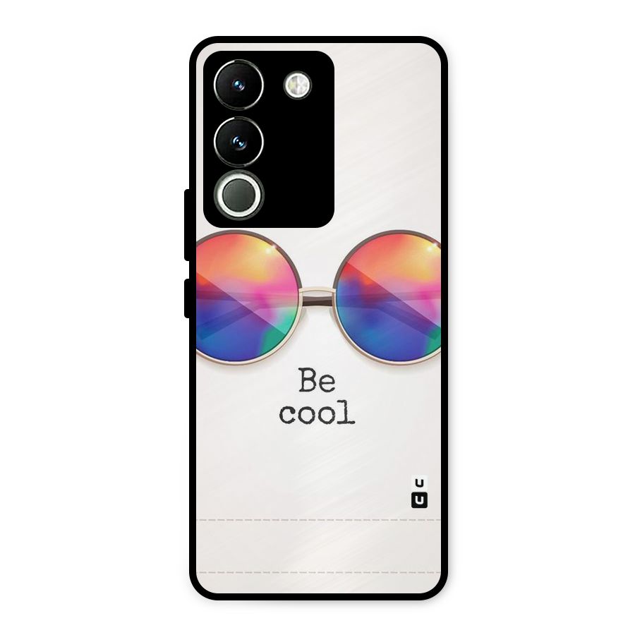 Be Cool Metal Back Case for Vivo Y200