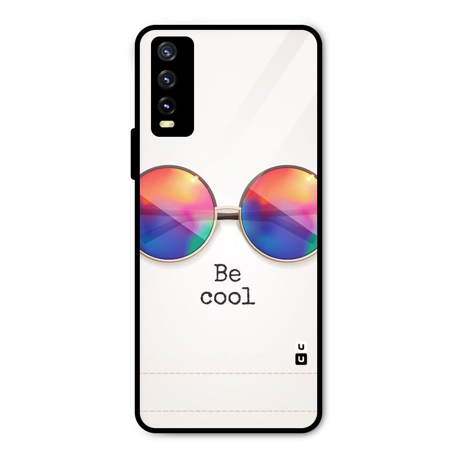 Be Cool Metal Back Case for Vivo Y20 2021