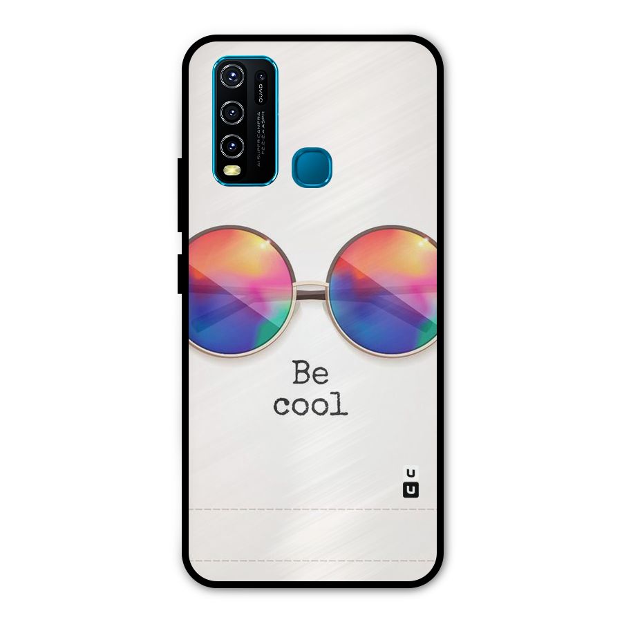 Be Cool Metal Back Case for Vivo Y30