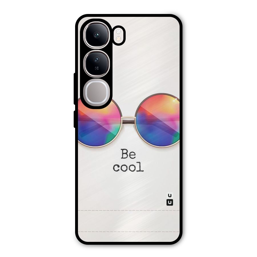 Be Cool Metal Back Case for Vivo Y300