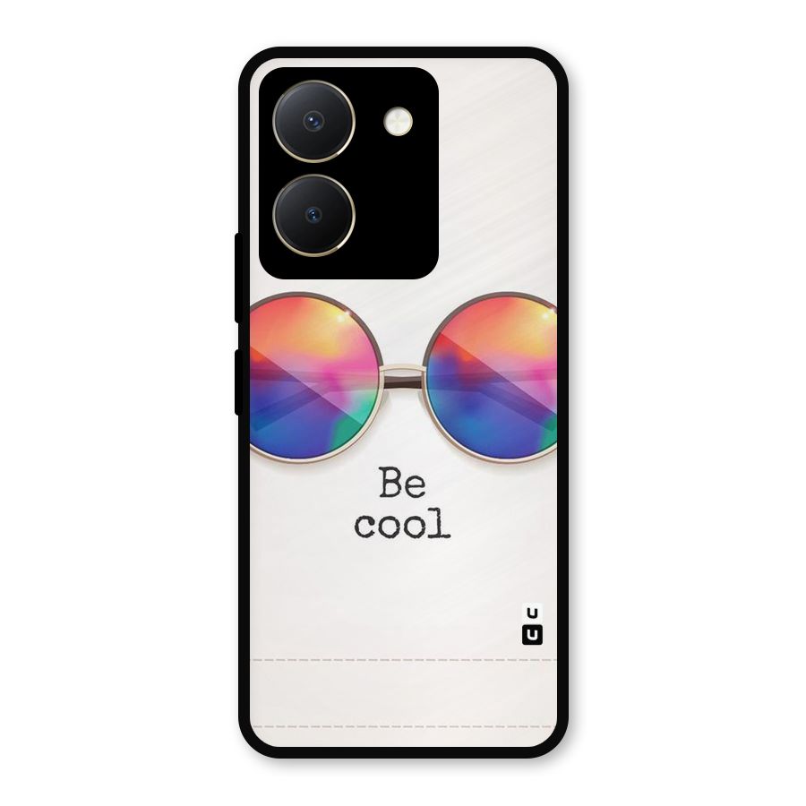 Be Cool Metal Back Case for Vivo Y36