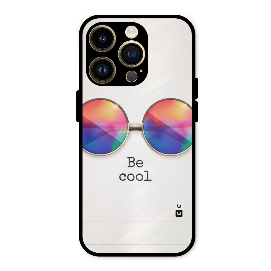 Be Cool Metal Back Case for iPhone 14 Pro