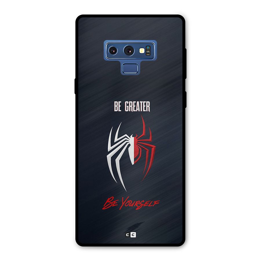 Be Greater Metal Back Case for Galaxy Note 9