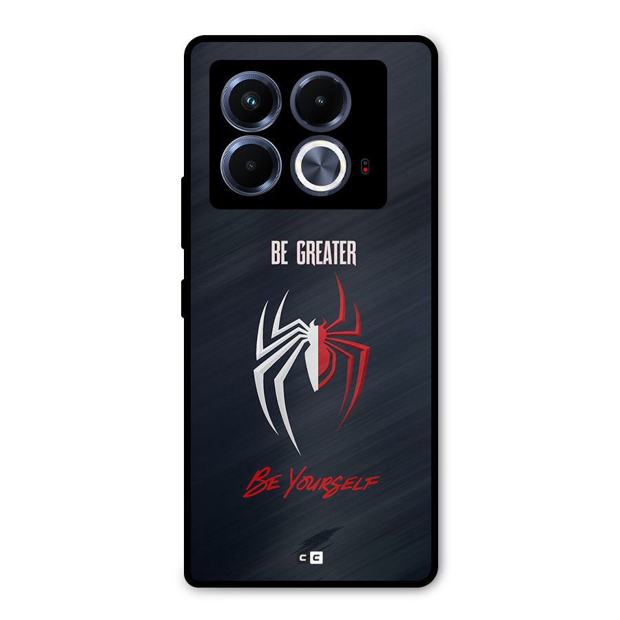 Be Greater Metal Back Case for Infinix Note 40 5G