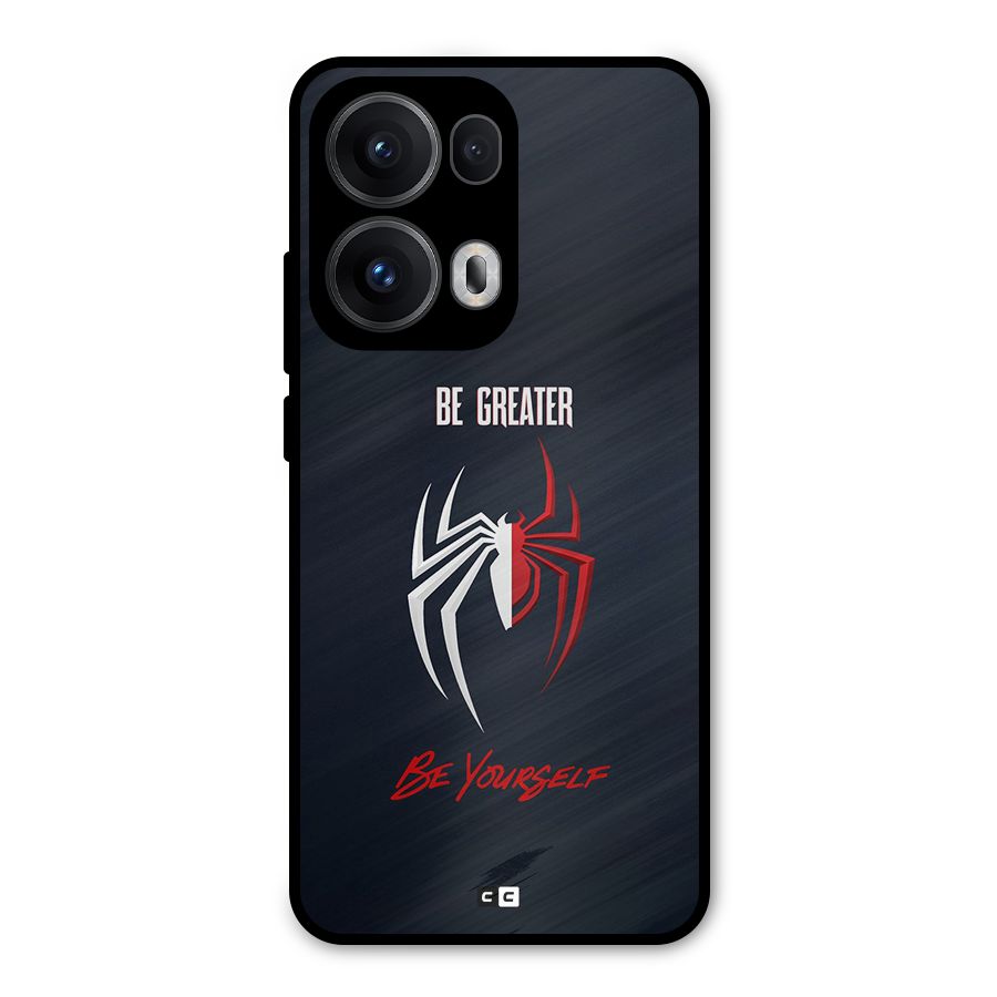 Be Greater Metal Back Case for Oppo Reno13 Pro