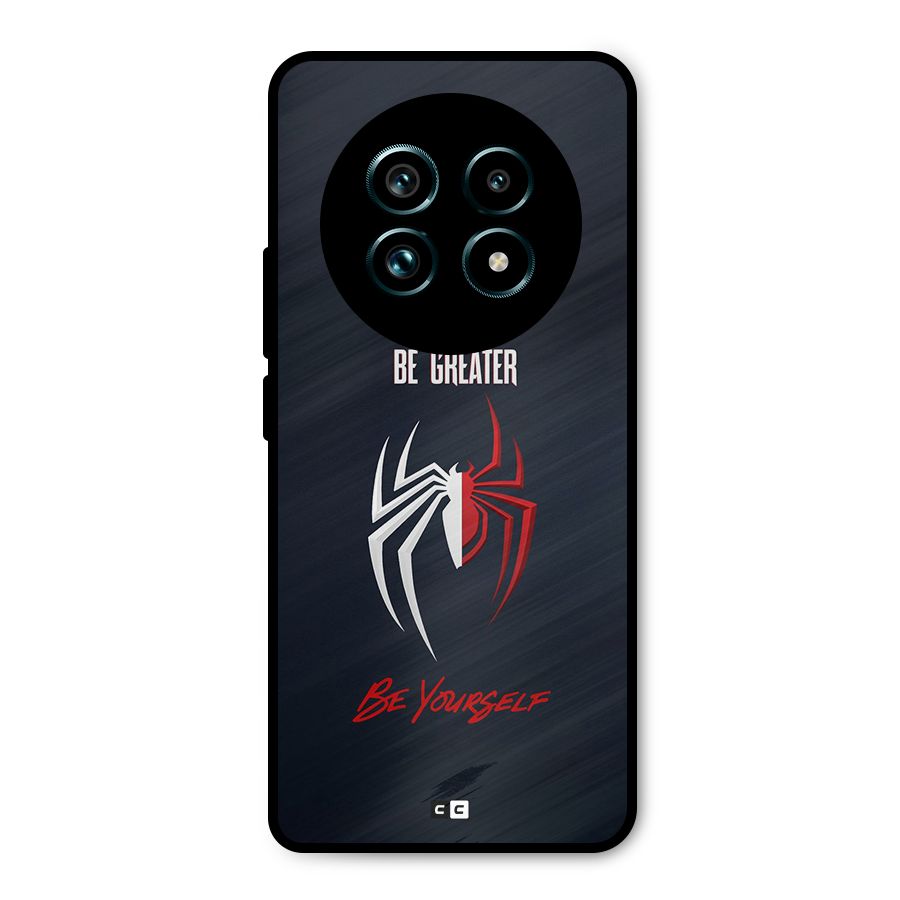 Be Greater Metal Back Case for Realme 13 Pro Plus