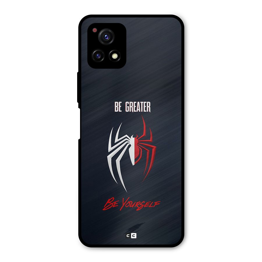 Be Greater Metal Back Case for Vivo Y72 5G