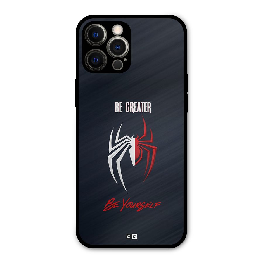 Be Greater Metal Back Case for iPhone 12 Pro Max