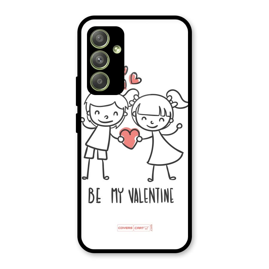 Be My Valentine Glass Back Case for Galaxy A54
