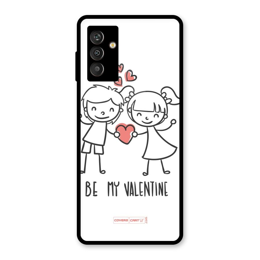 Be My Valentine Glass Back Case for Galaxy M13