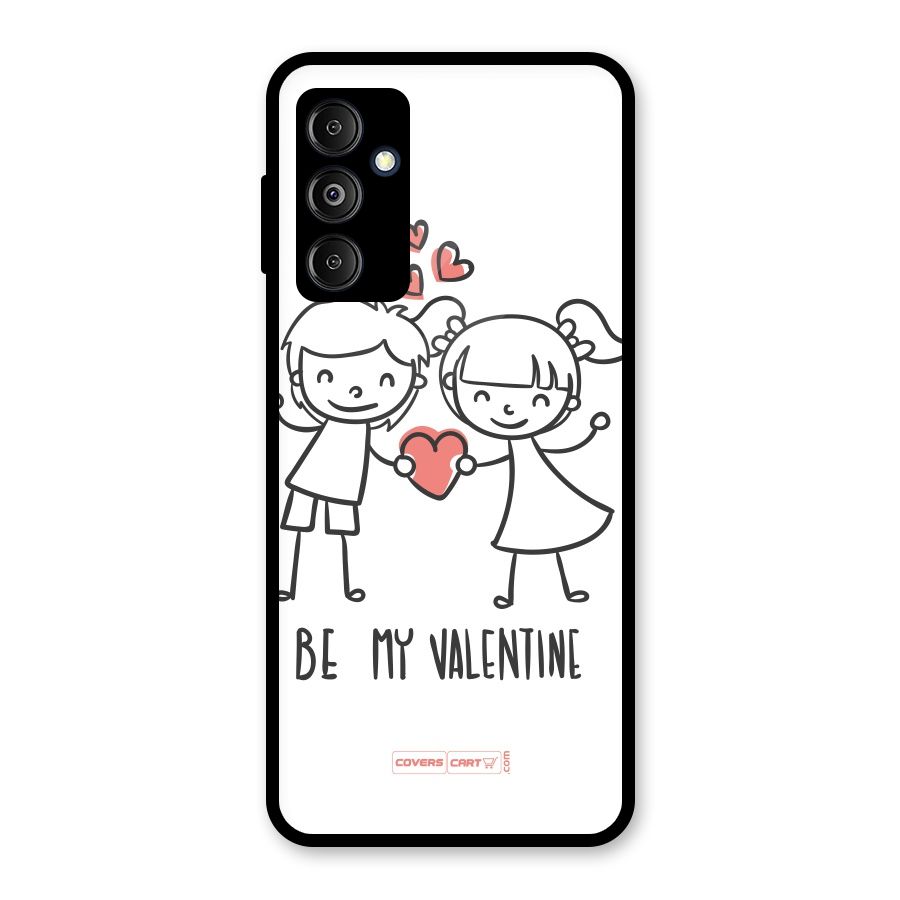 Be My Valentine Glass Back Case for Galaxy M14 5G