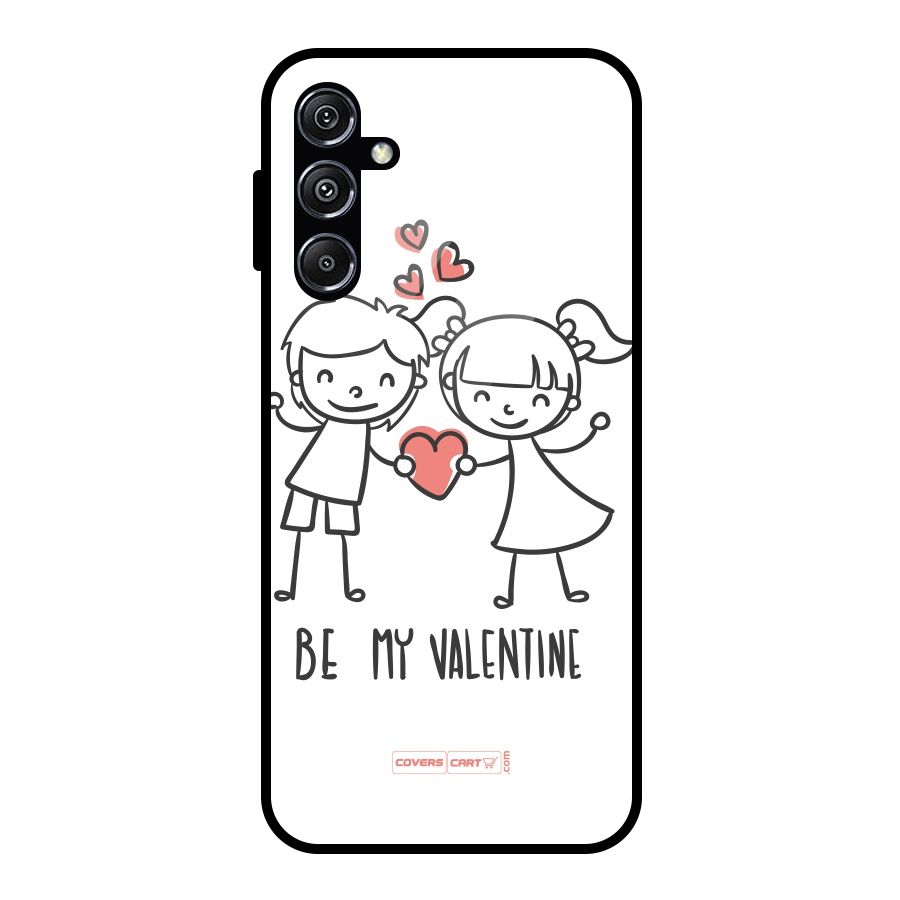 Be My Valentine Glass Back Case for Galaxy M34 5G
