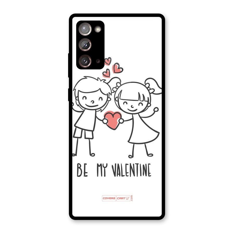 Be My Valentine Glass Back Case for Galaxy Note 20