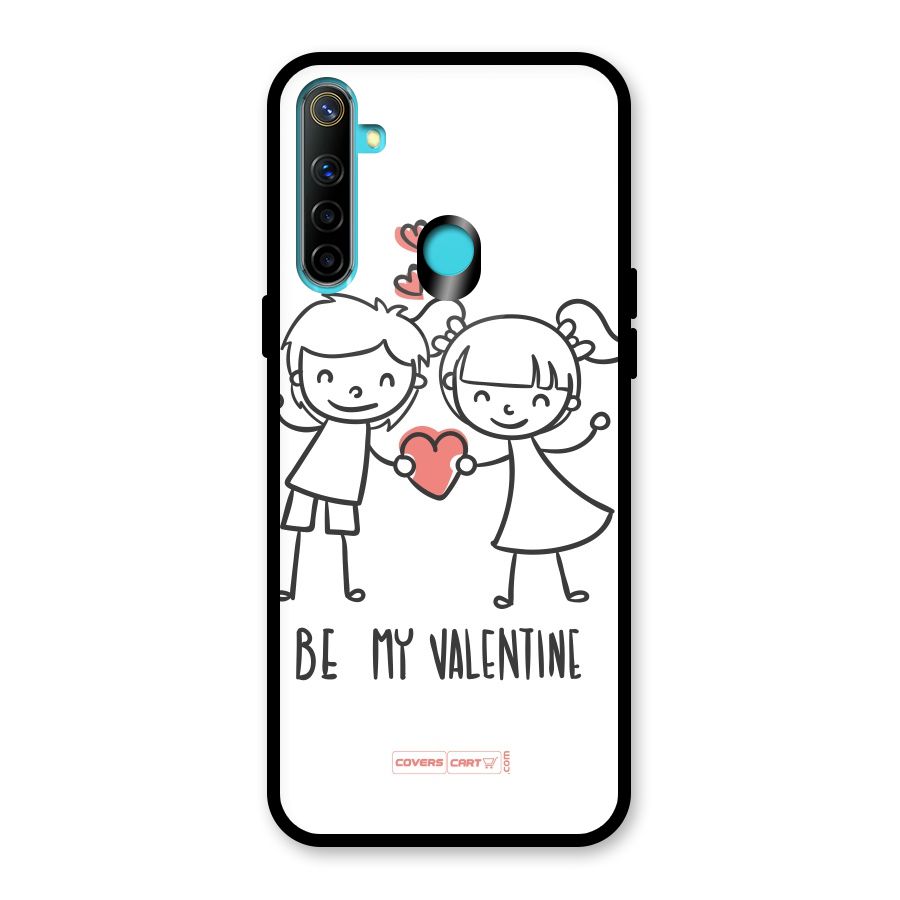 Be My Valentine Glass Back Case for Realme Narzo 10