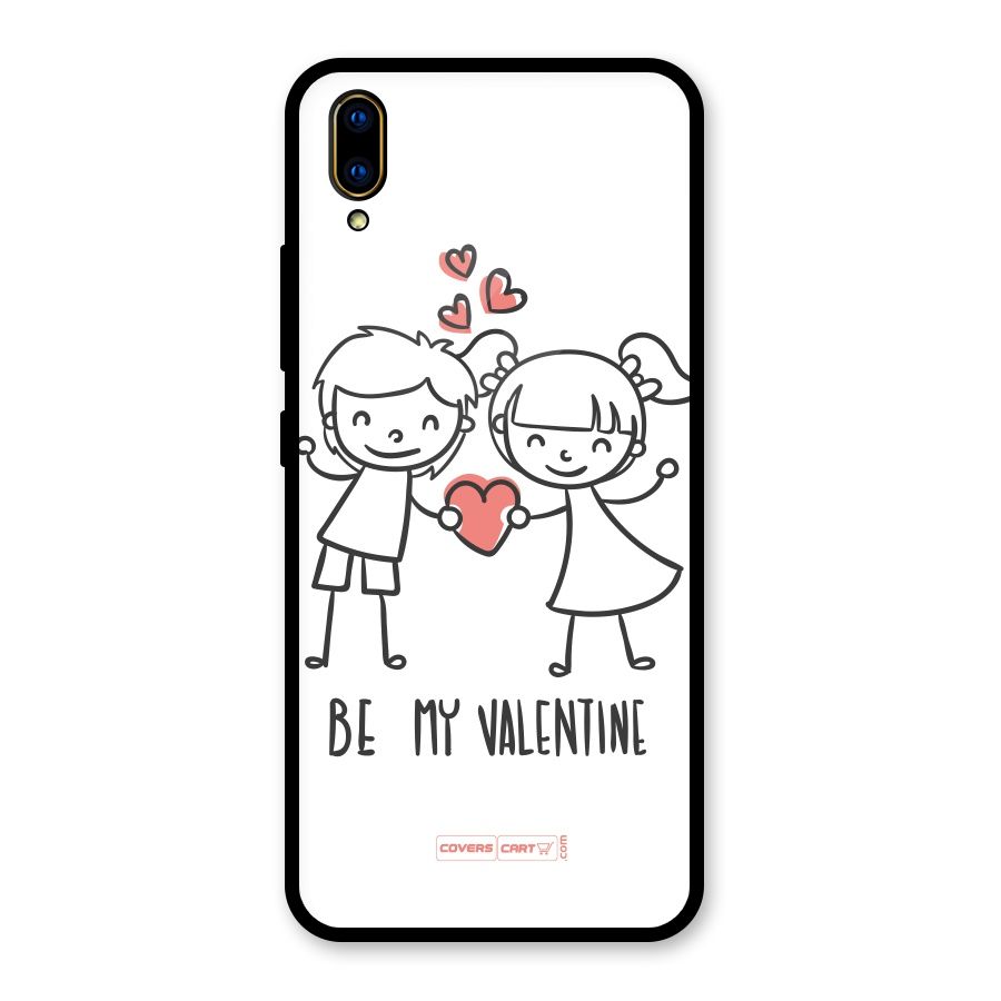 Be My Valentine Glass Back Case for Vivo V11 Pro