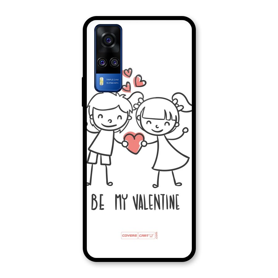 Be My Valentine Glass Back Case for Vivo Y31