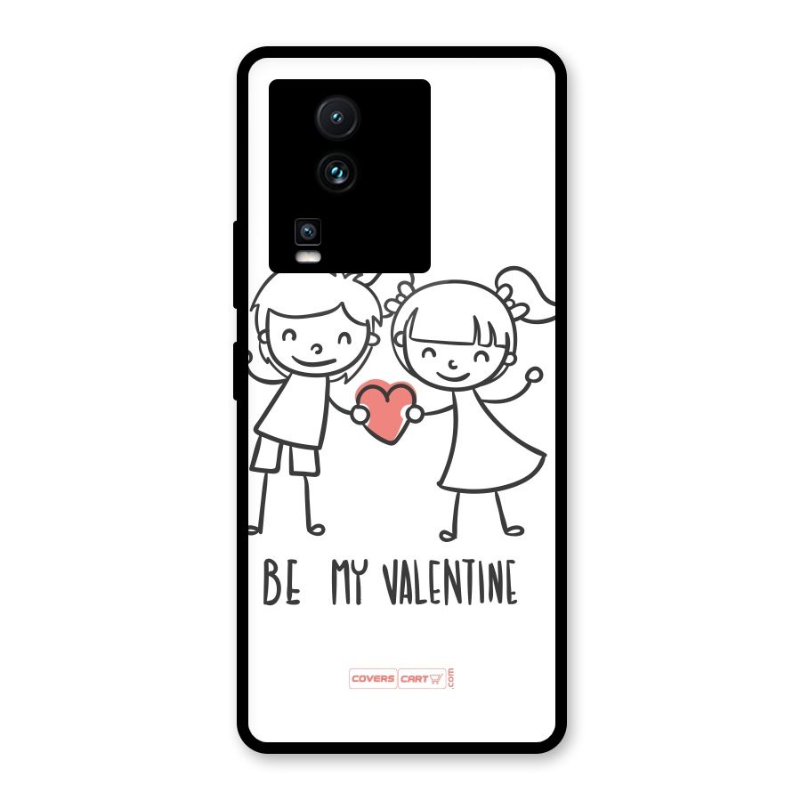 Be My Valentine Glass Back Case for Vivo iQOO Neo 7