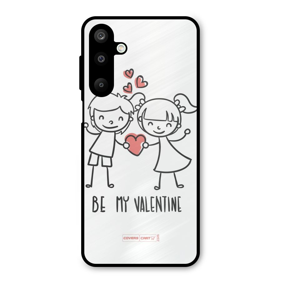 Be My Valentine Metal Back Case for Galaxy M16