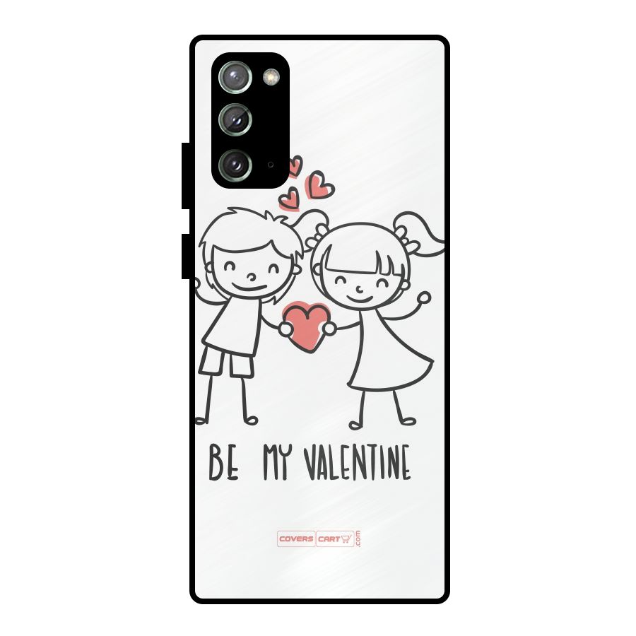 Be My Valentine Metal Back Case for Galaxy Note 20