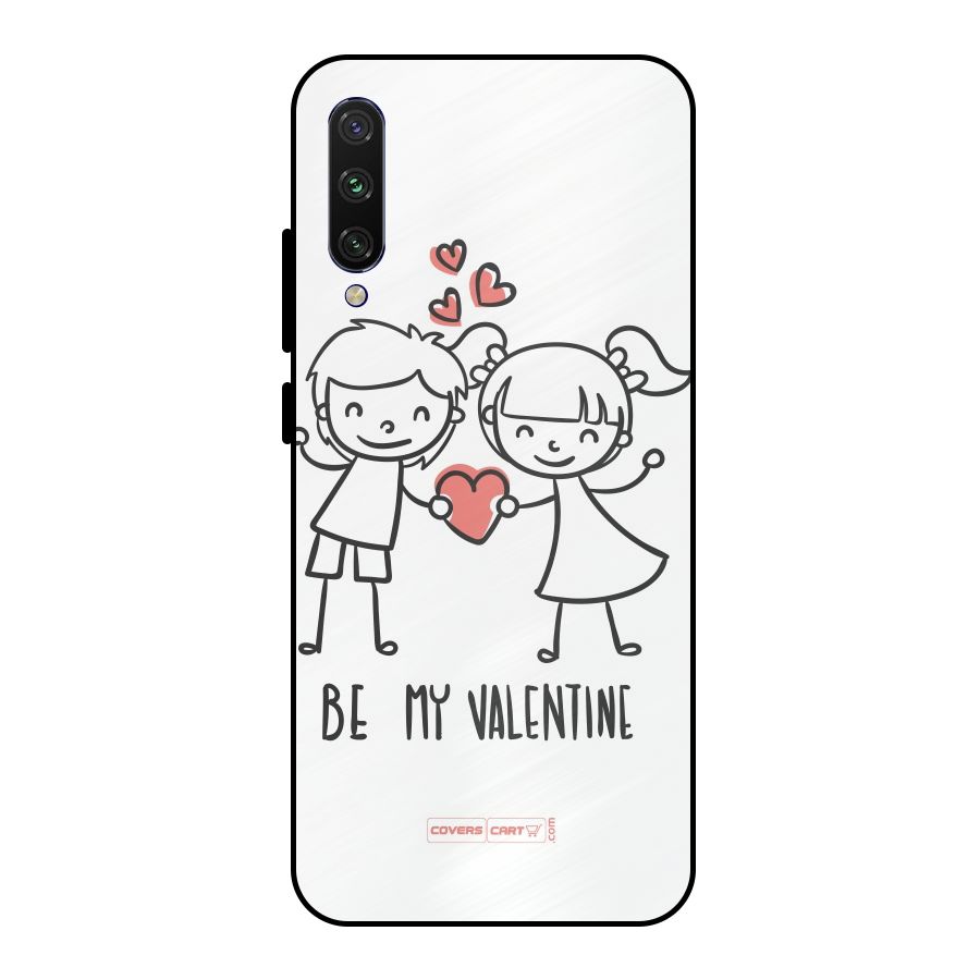Be My Valentine Metal Back Case for Mi A3