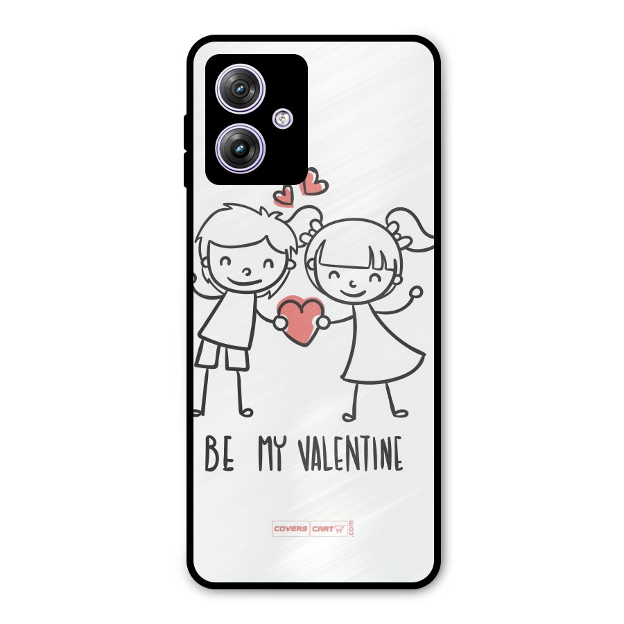 Be My Valentine Metal Back Case for Moto G64