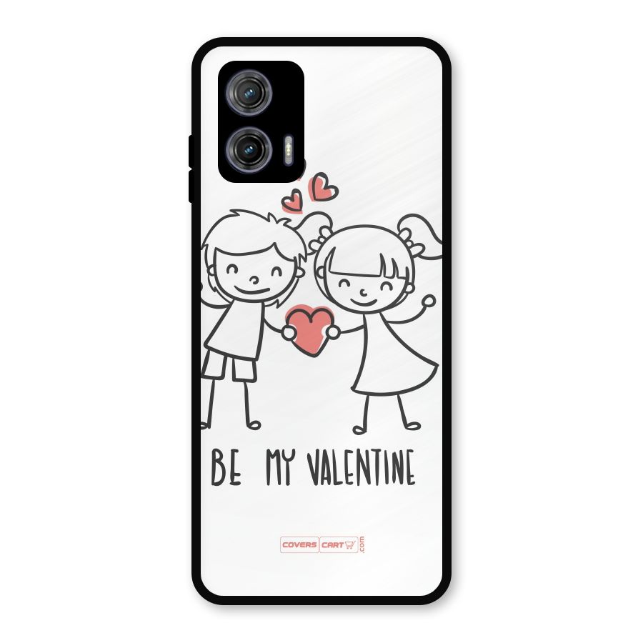 Be My Valentine Metal Back Case for Moto G73