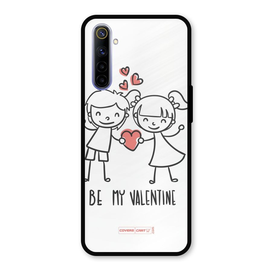 Be My Valentine Metal Back Case for Realme 6i