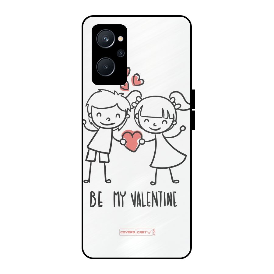 Be My Valentine Metal Back Case for Realme 9i 5G
