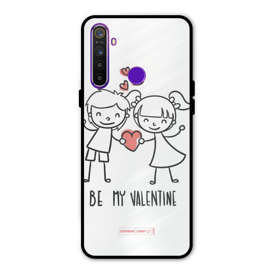 Be My Valentine Metal Back Case for Realme Narzo 10