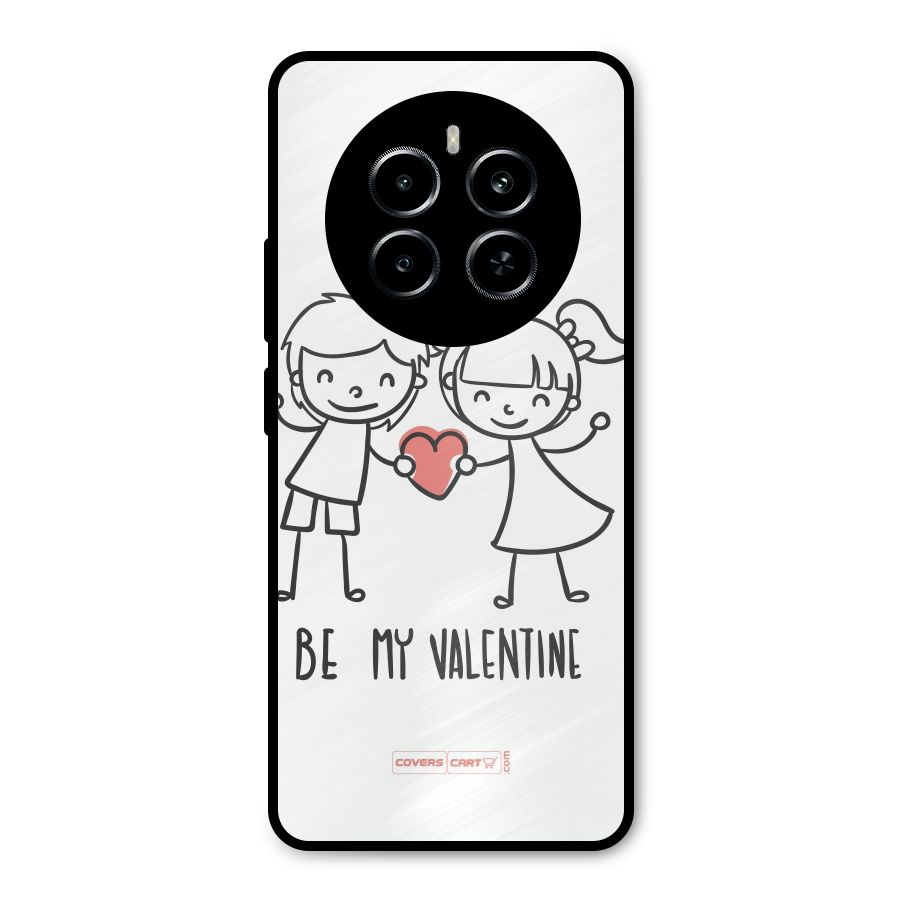 Be My Valentine Metal Back Case for Realme P1