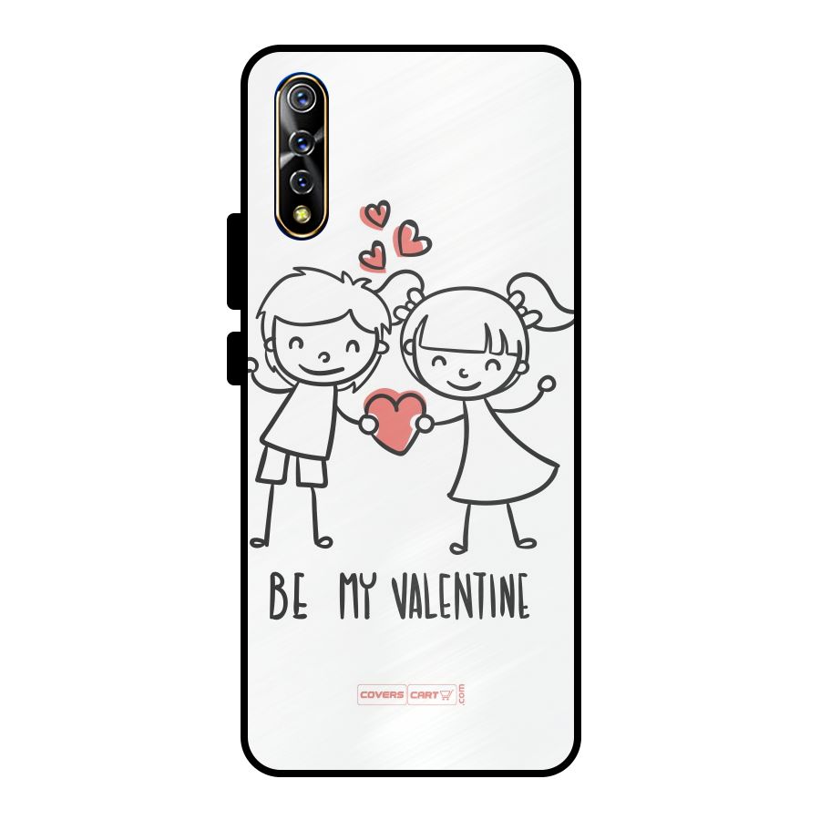 Be My Valentine Metal Back Case for Vivo S1