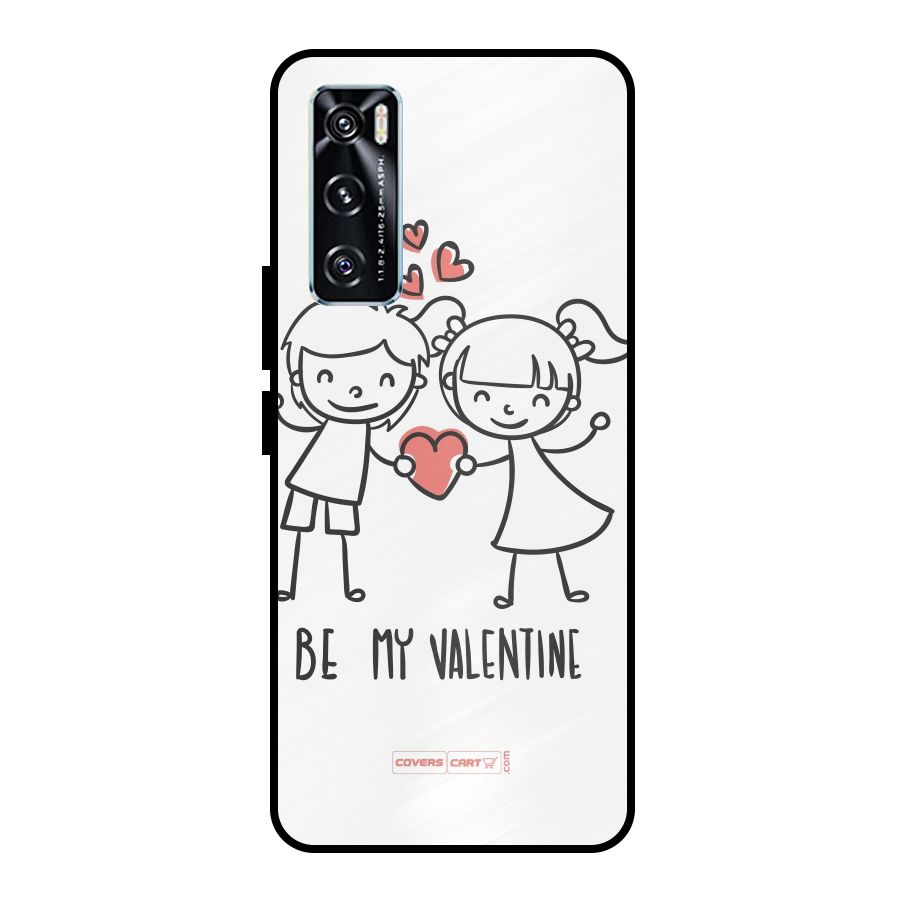 Be My Valentine Metal Back Case for Vivo V20 SE