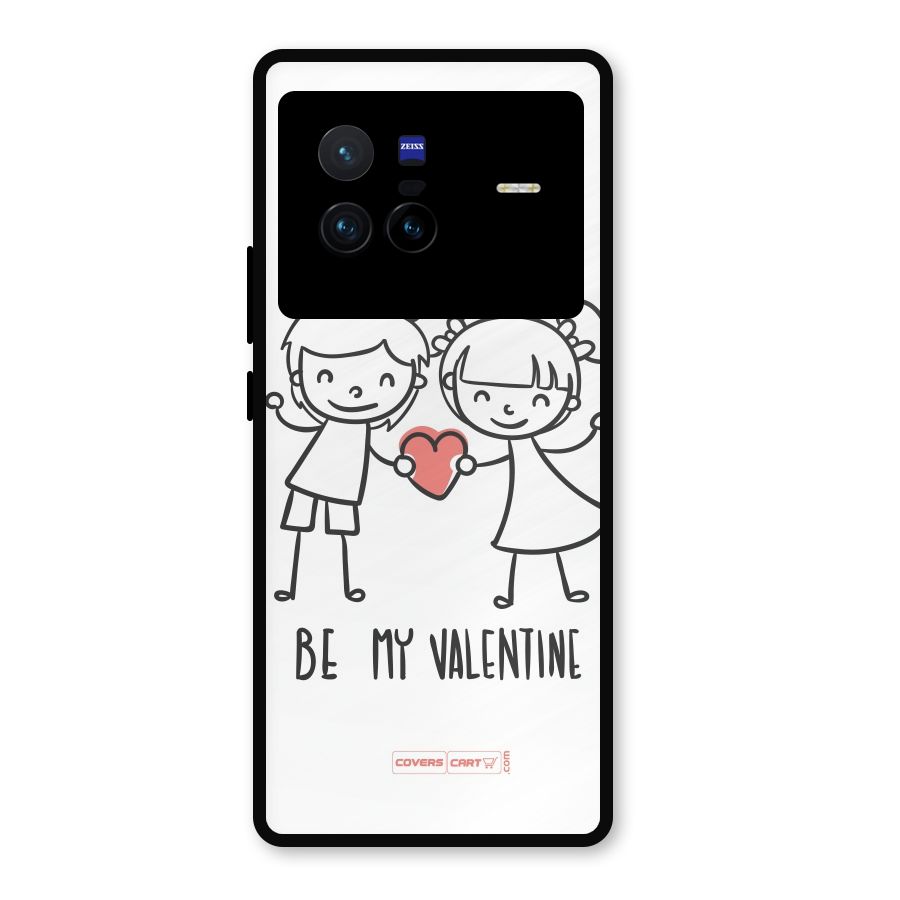 Be My Valentine Metal Back Case for Vivo X80