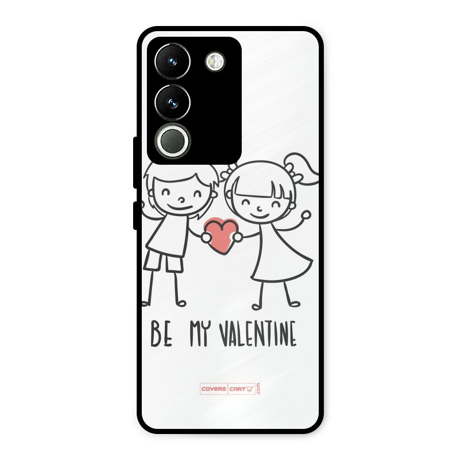 Be My Valentine Metal Back Case for Vivo Y200