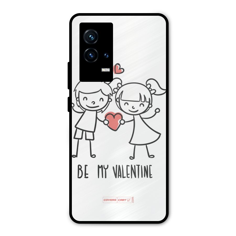 Be My Valentine Metal Back Case for iQOO 9 5G