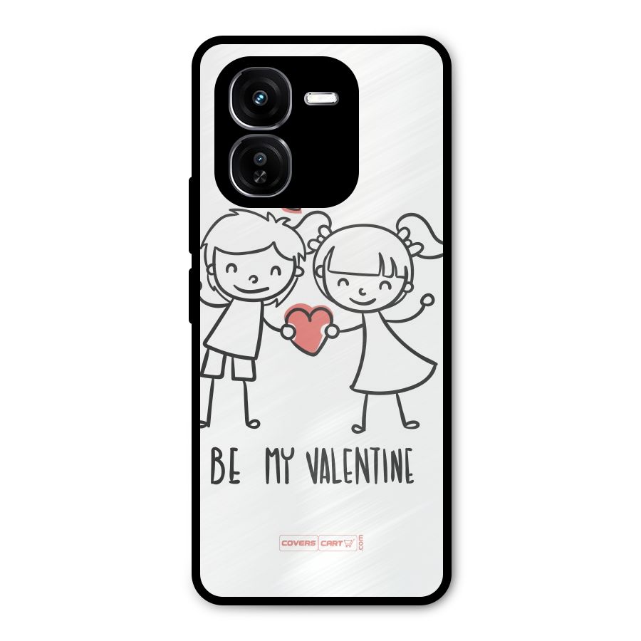 Be My Valentine Metal Back Case for iQOO Z9x