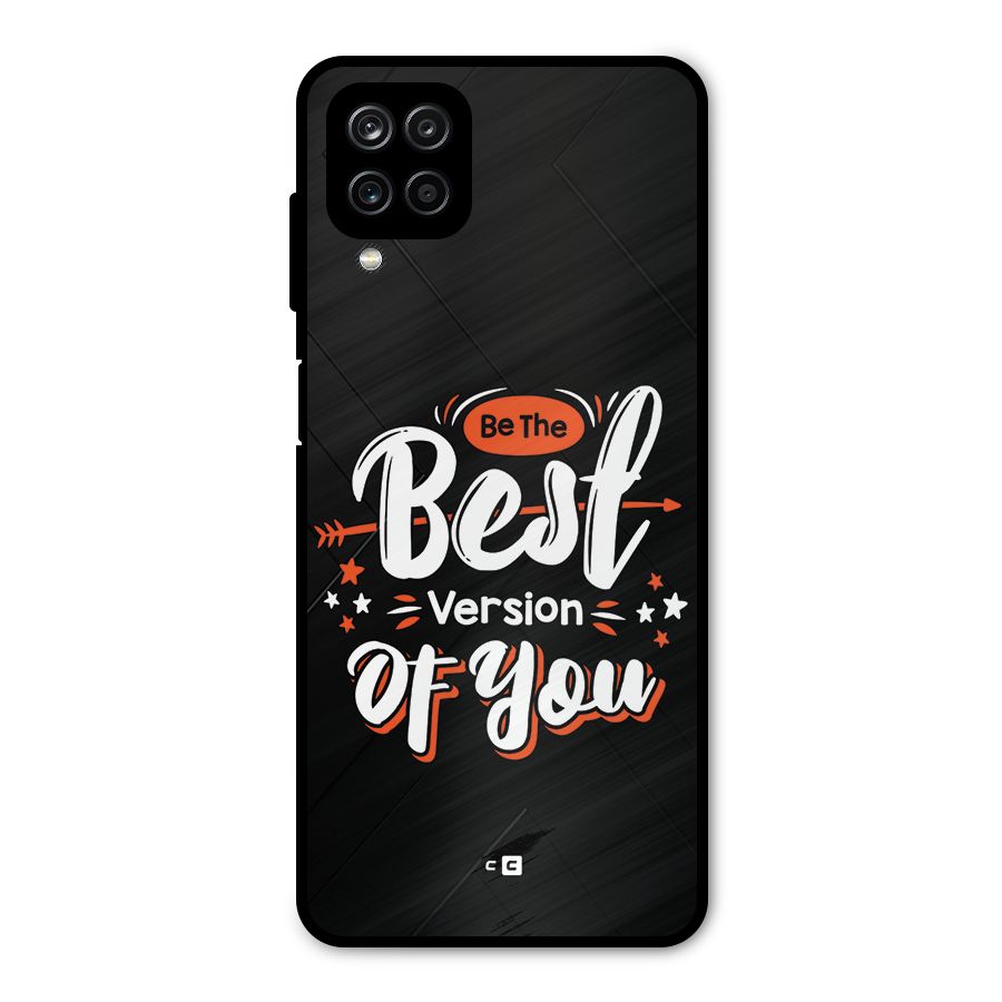 Be The Best Metal Back Case for Galaxy A12