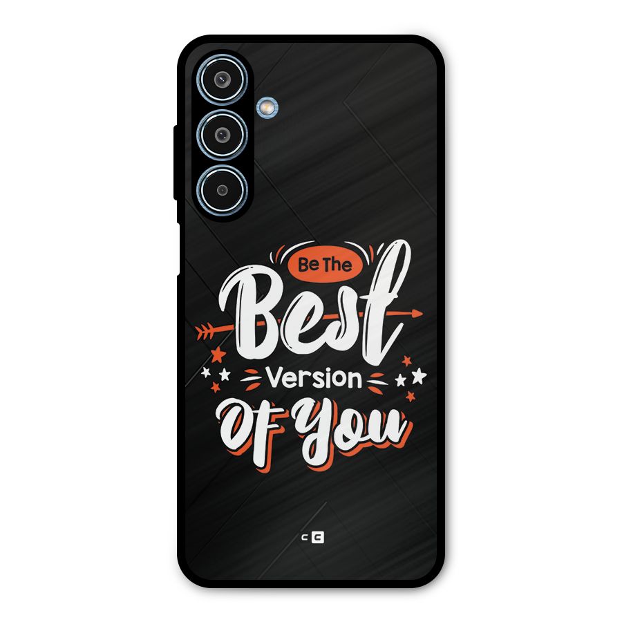 Be The Best Metal Back Case for Galaxy M35