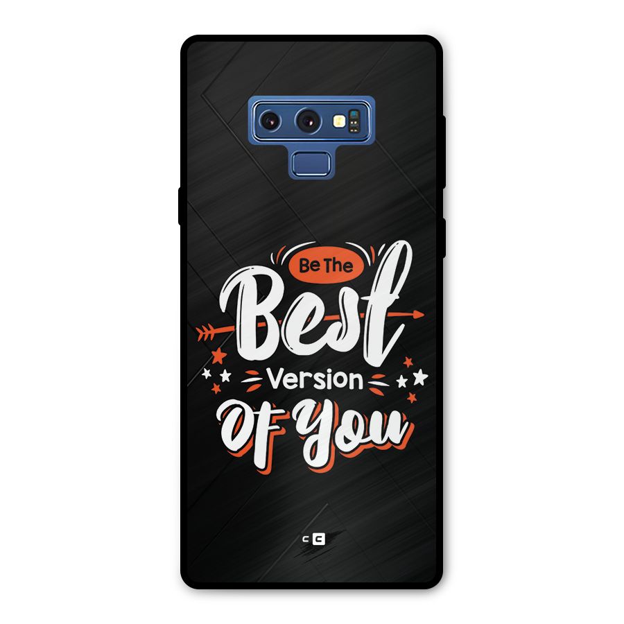 Be The Best Metal Back Case for Galaxy Note 9