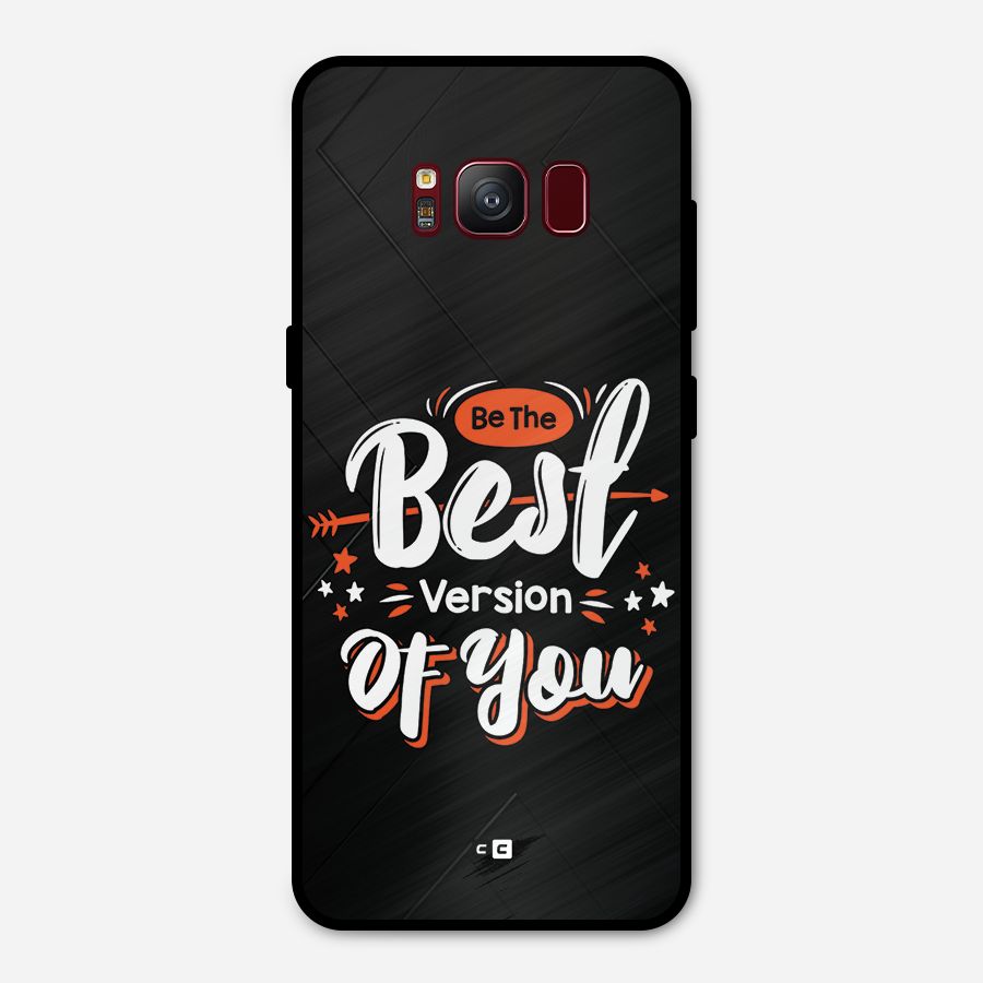 Be The Best Metal Back Case for Galaxy S8