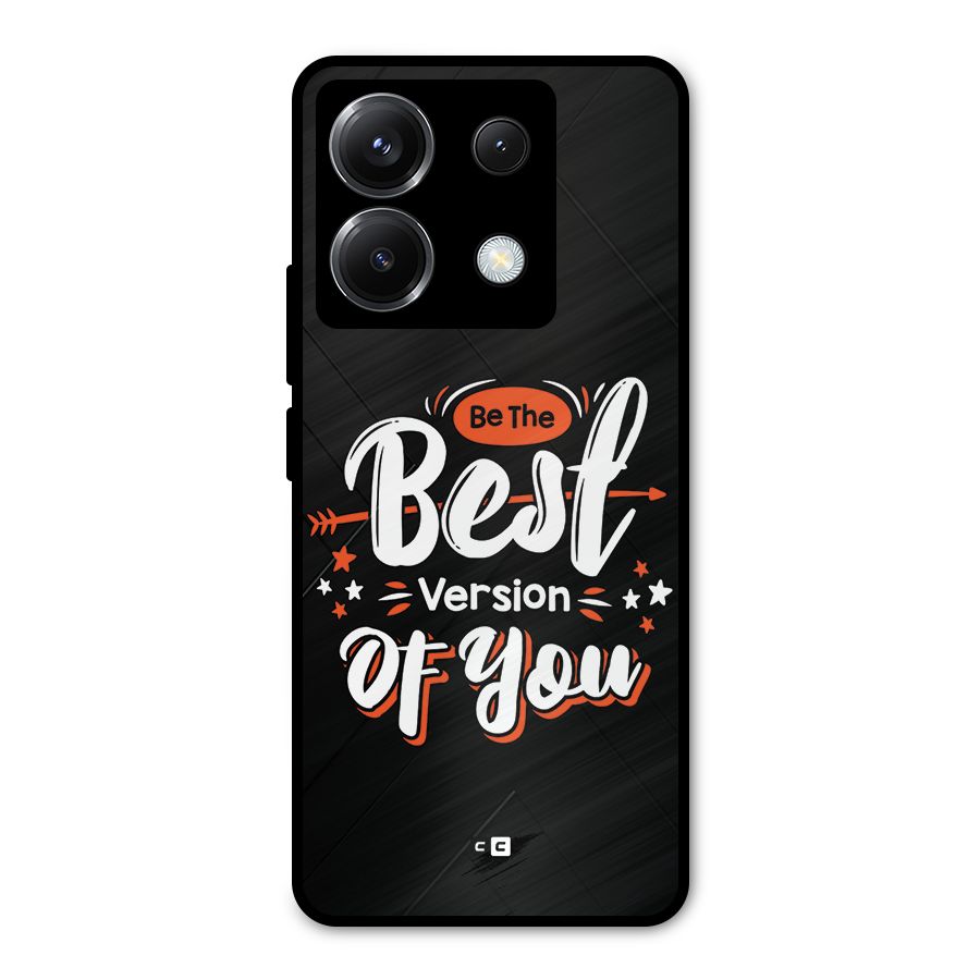 Be The Best Metal Back Case for Poco X6
