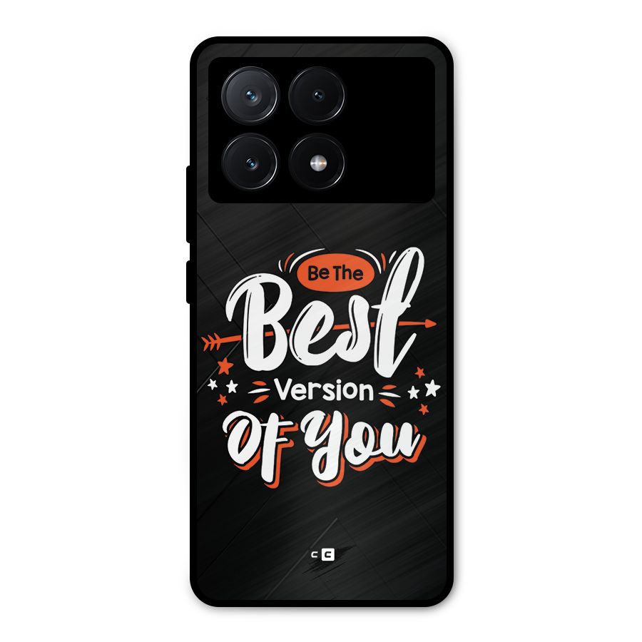 Be The Best Metal Back Case for Poco X6 Pro