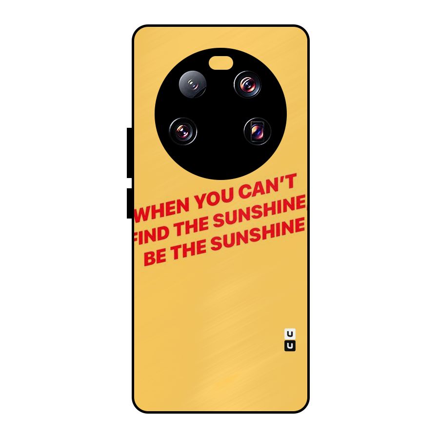 Be The Sunshine Metal Back Case for Xiaomi 13 Ultra