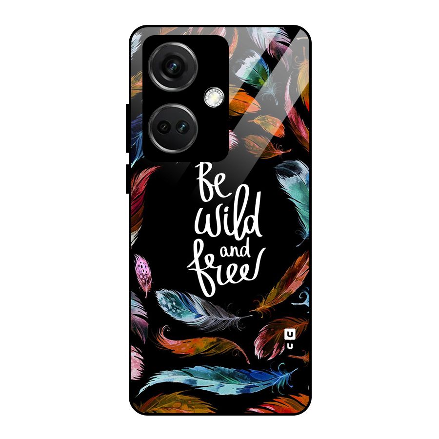 Be Wild and Free Glass Back Case for OnePlus Nord CE 3 5G