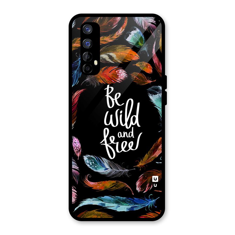 Be Wild and Free Glass Back Case for Realme Narzo 20 Pro