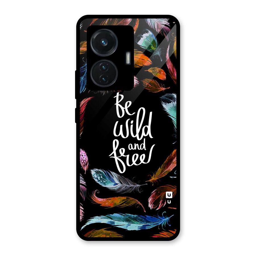 Be Wild and Free Glass Back Case for iQOO Z6 44W