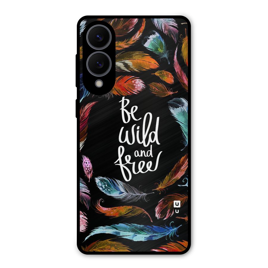 Be Wild and Free Metal Back Case for Galaxy S25 Edge