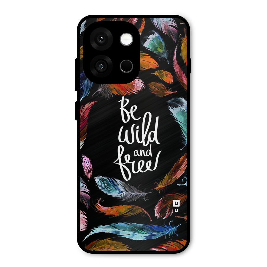 Be Wild and Free Metal Back Case for OnePlus 13s