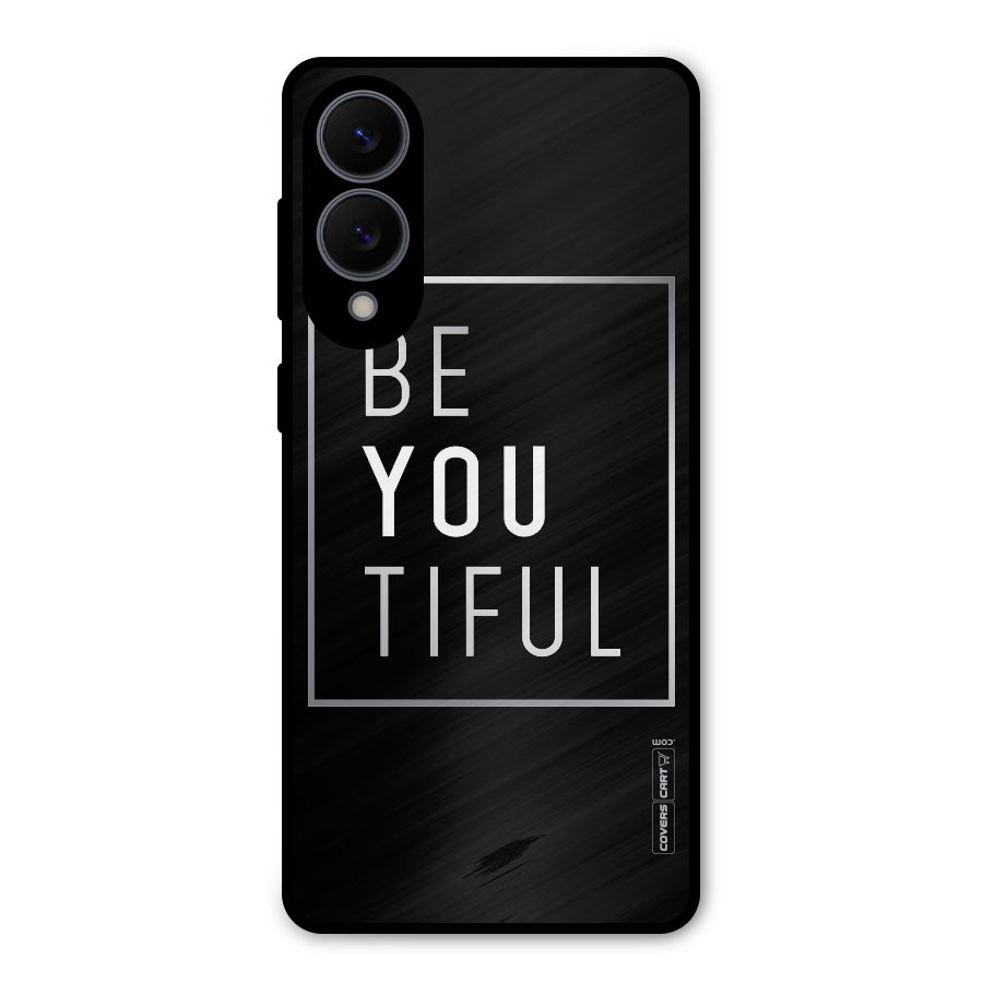 Be You Beautiful Metal Back Case for Galaxy S25 Edge