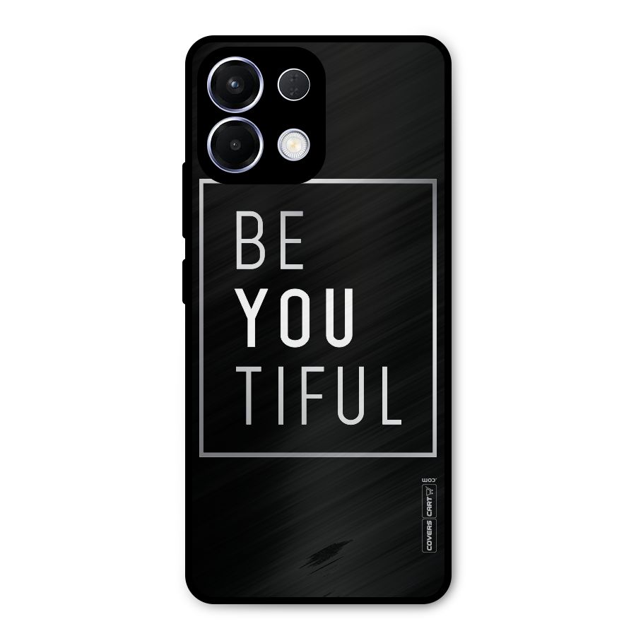Be You Beautiful Metal Back Case for Oppo K13